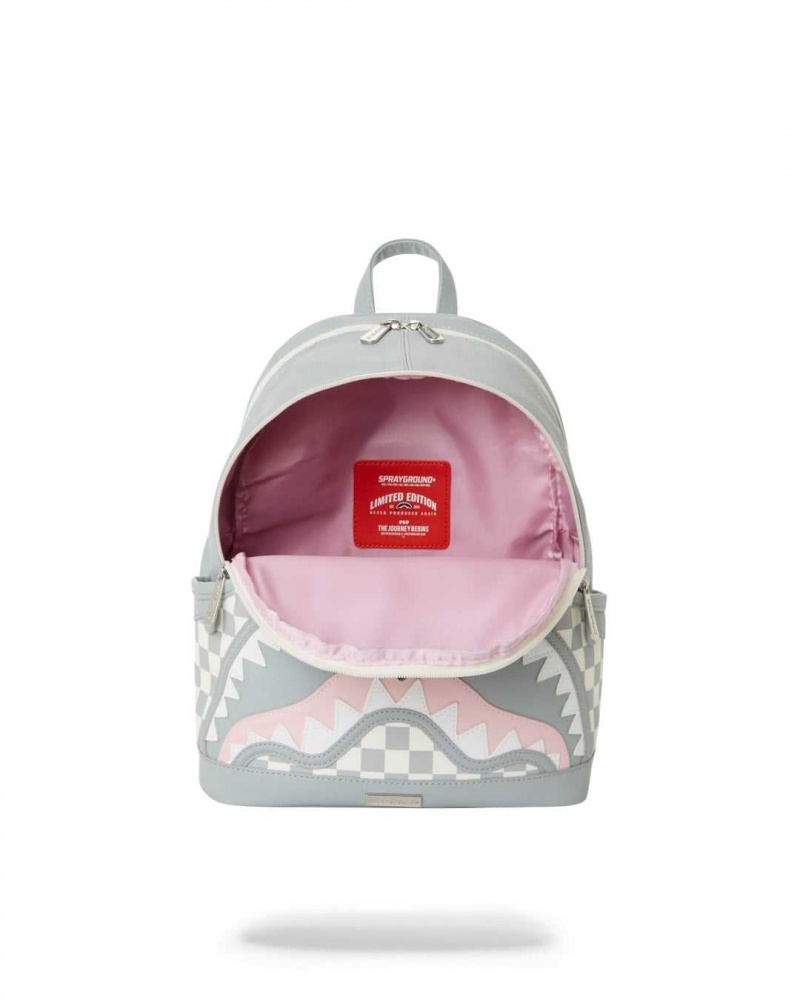 Sprayground Backpack HENNEY SAVAGE BACKPACK Rose Grey | PVOWZ6539