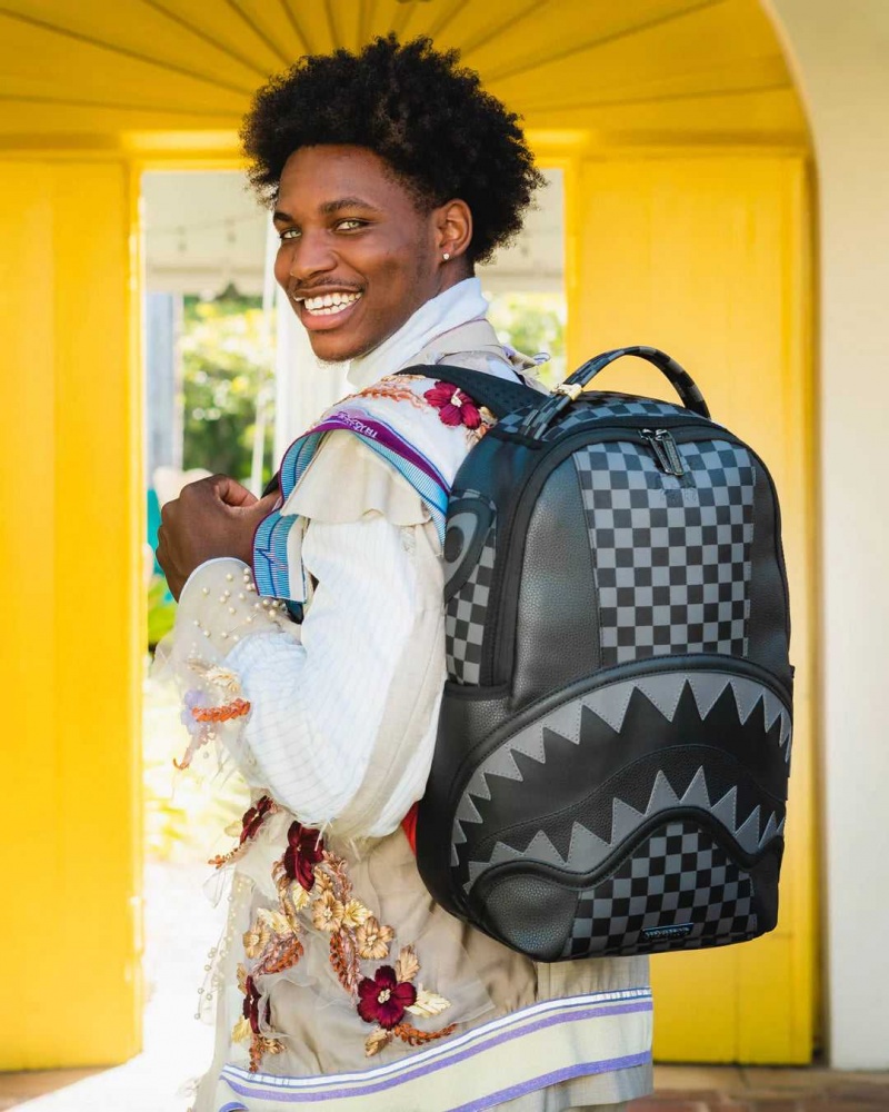 Sprayground Backpack HENNY PHANTOM DLXSV BACKPACK Black | XBUVM9276