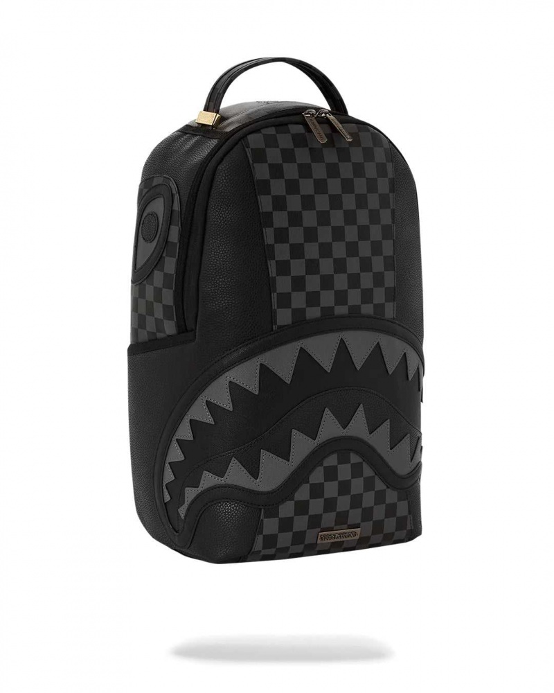 Sprayground Backpack HENNY PHANTOM DLXSV BACKPACK Black | XBUVM9276