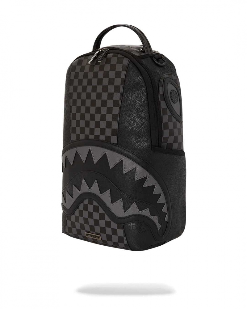 Sprayground Backpack HENNY PHANTOM DLXSV BACKPACK Black | XBUVM9276