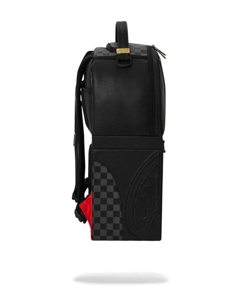 Sprayground Backpack HENNY PHANTOM HALF BOX BACKPACK Black | HEFQG5139