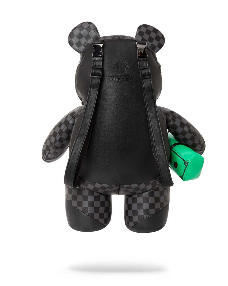 Sprayground Backpack HENNY SIP BEAR BACKPACK Black | VWPGQ1375