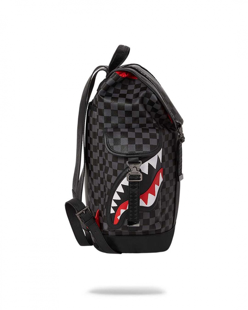 Sprayground Backpack HENNY SIP MONTE CARLO Black | SJIEX4782