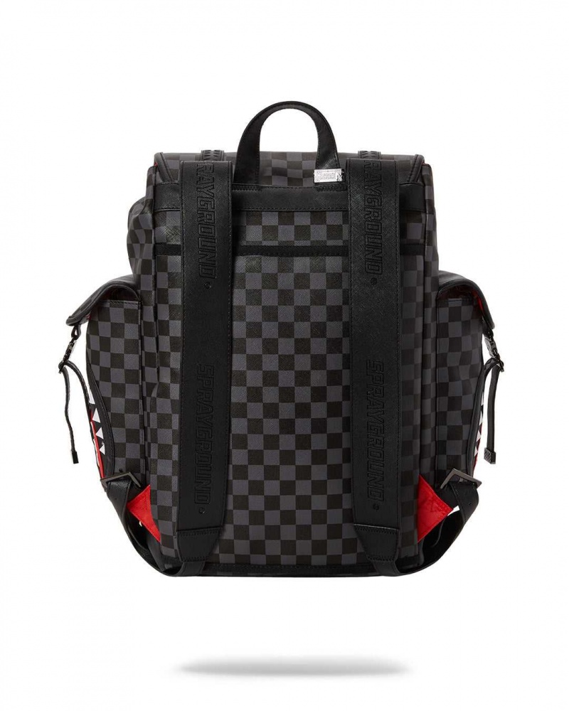 Sprayground Backpack HENNY SIP MONTE CARLO Black | SJIEX4782