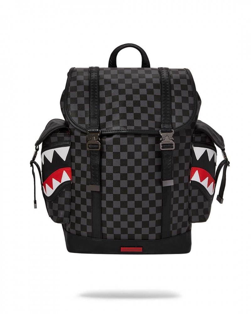 Sprayground Backpack HENNY SIP MONTE CARLO Black | SJIEX4782