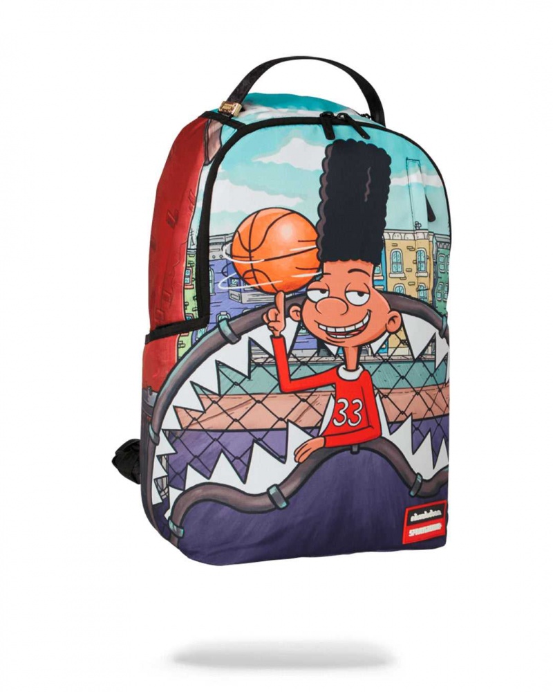 Sprayground Backpack HEY ARNOLD: GERALD SHARK Blue | KDNHF3146