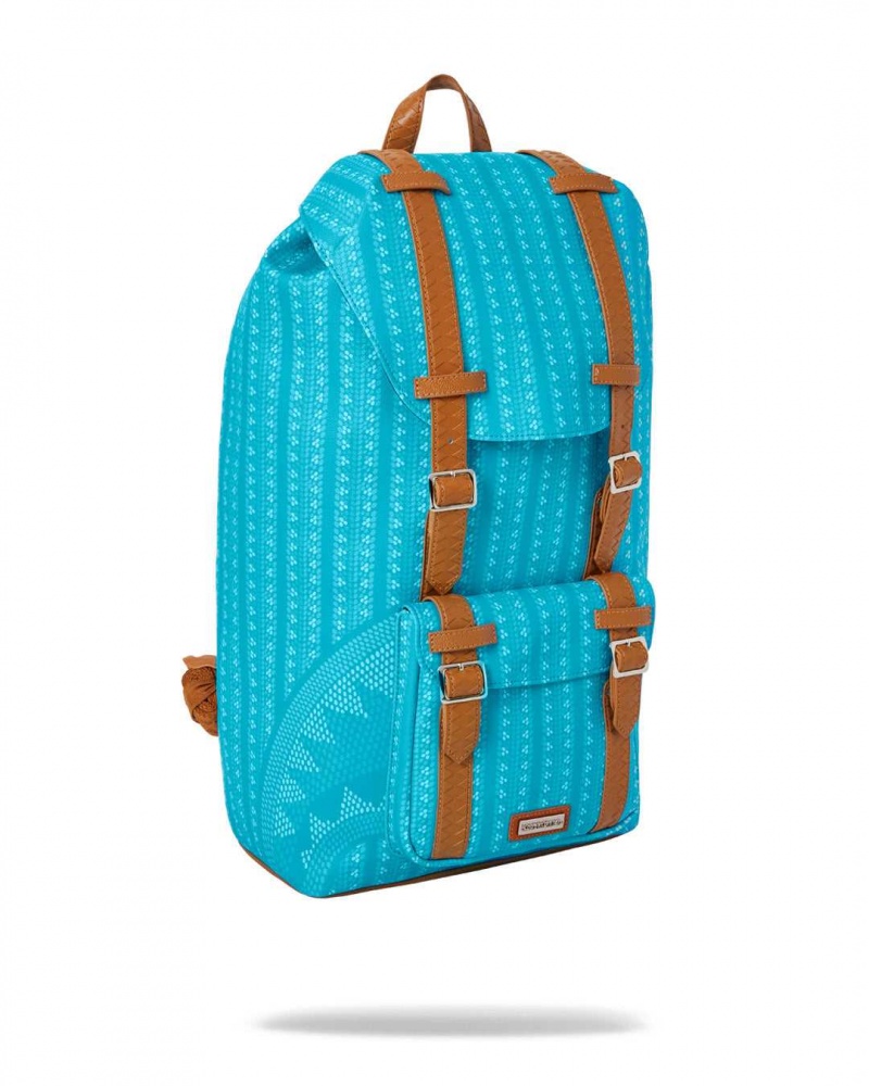 Sprayground Backpack ILLUCHAINS TURQ HILLS Turquoise | RVCOD7489