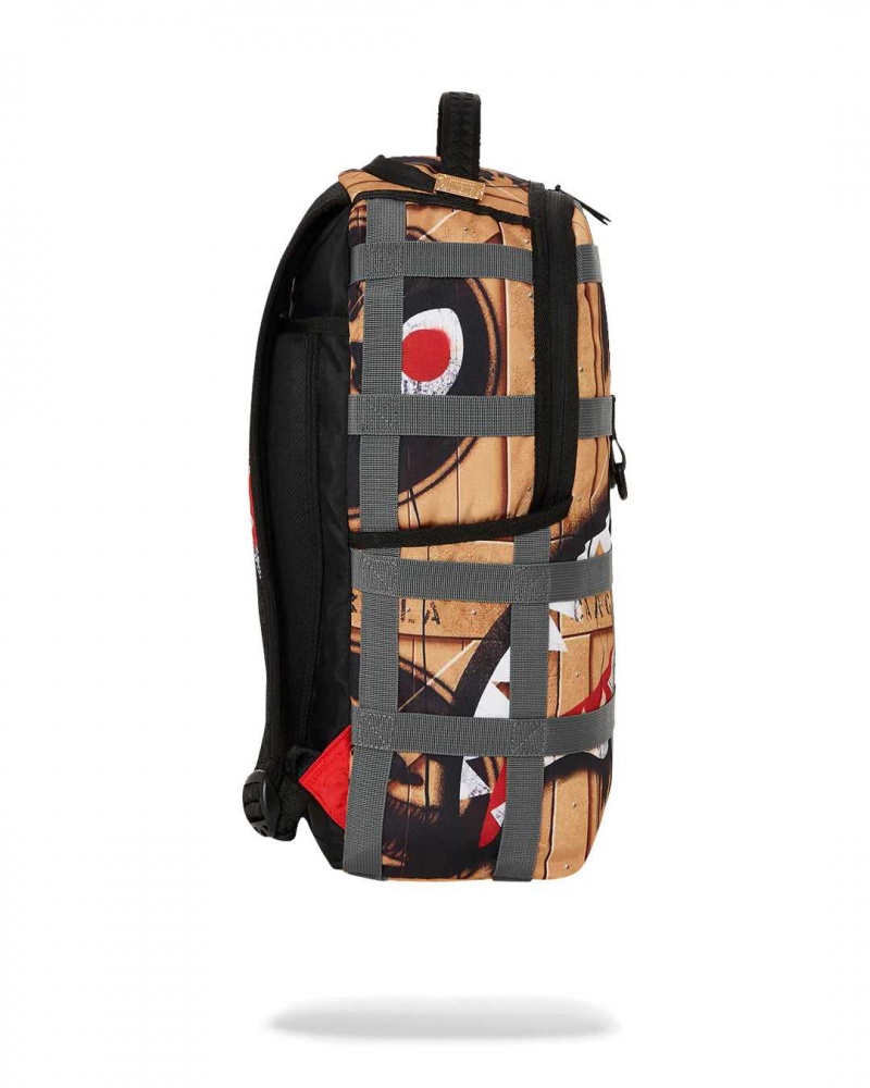 Sprayground Backpack JURASSIC WORLD BACKPACK Beige | SLRHV1783