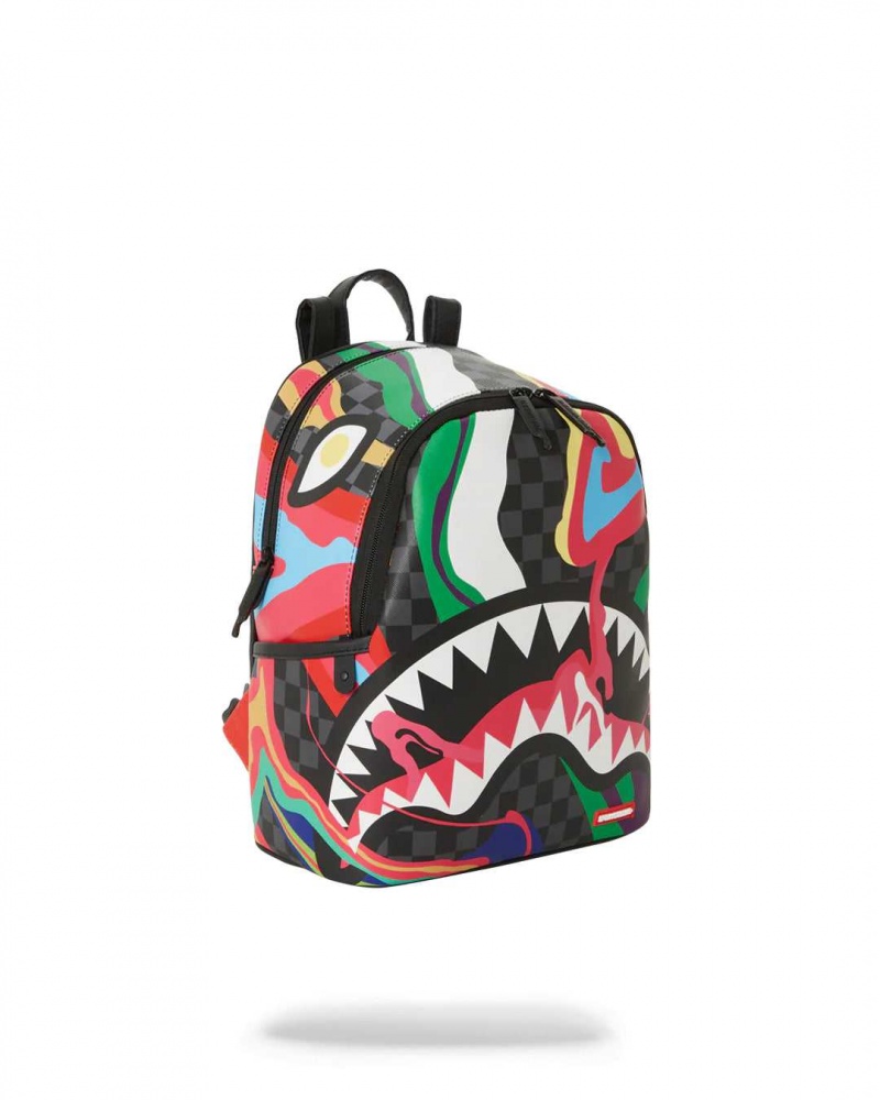 Sprayground Backpack LAFFY TAFFY SAVAGE BACKPACK Fuchsia | KDWSU5716