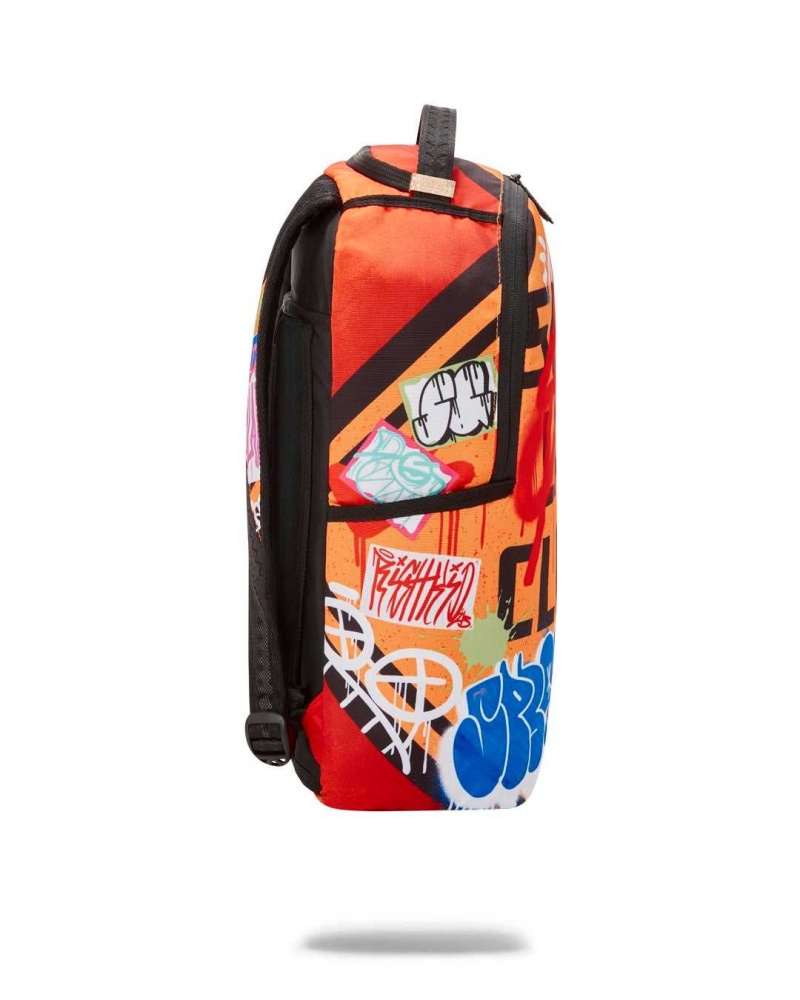 Sprayground Backpack LANE CLOSED BACKPACK Orange | JGLTH6197