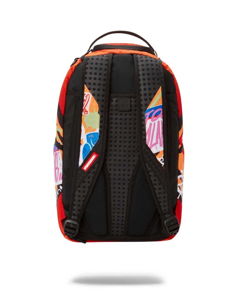 Sprayground Backpack LANE CLOSED BACKPACK Orange | JGLTH6197