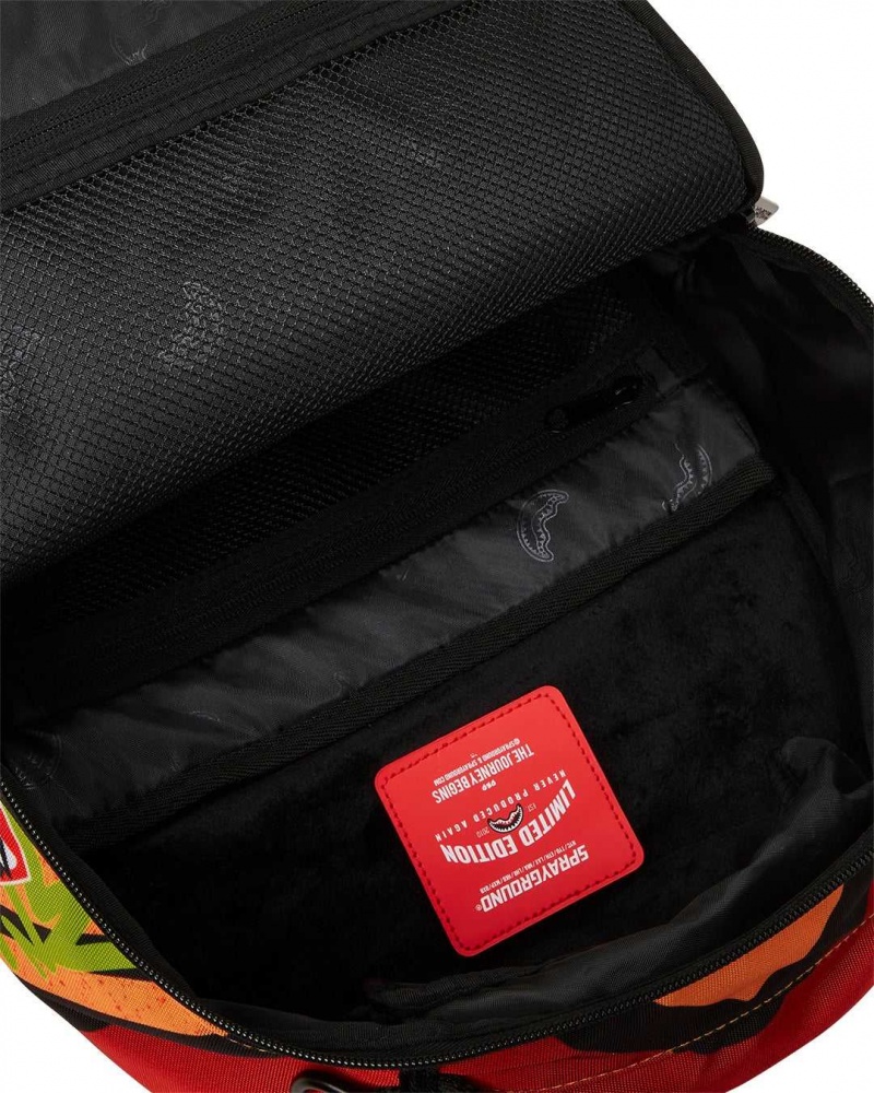 Sprayground Backpack LANE CLOSED BACKPACK Orange | JGLTH6197