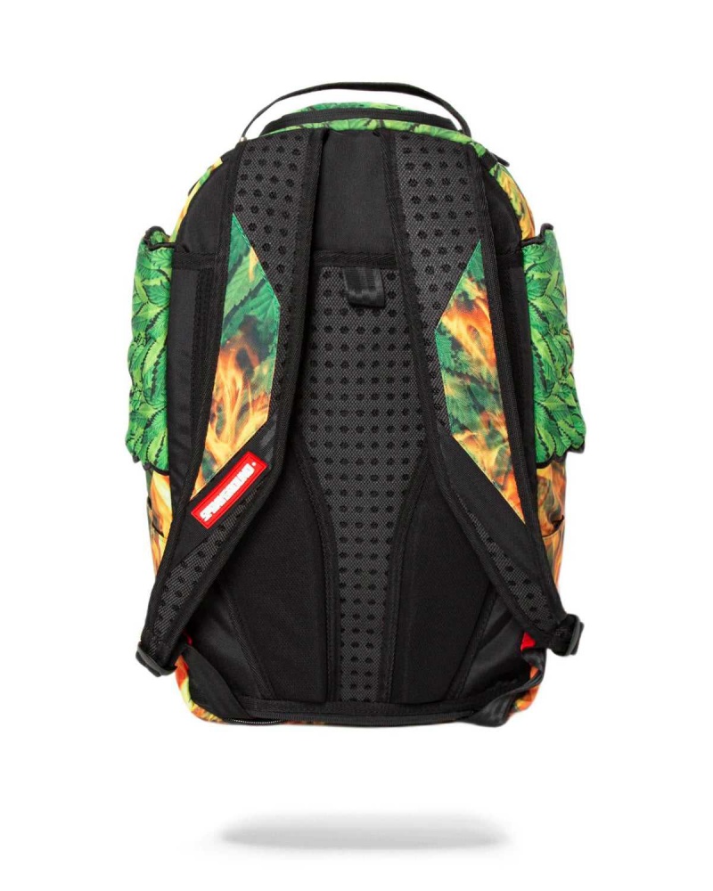 Sprayground Backpack LEAF WING BACKPACK Green | VEQMU5904