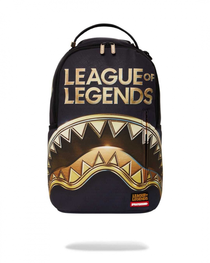 Sprayground Backpack LEAGUE OF LEGENDS: SHARK DLXVF Blue | VGABL5746