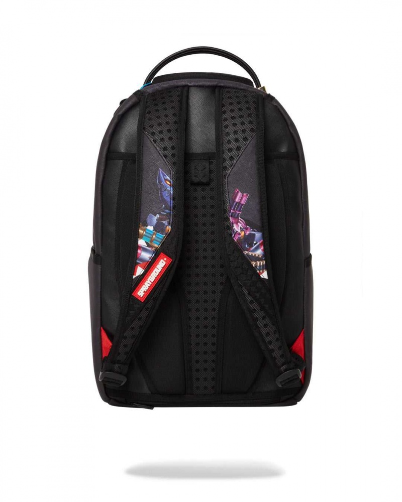 Sprayground Backpack LEAGUE OF LEGENDS: JINX DLXVF Black | KICMB0543