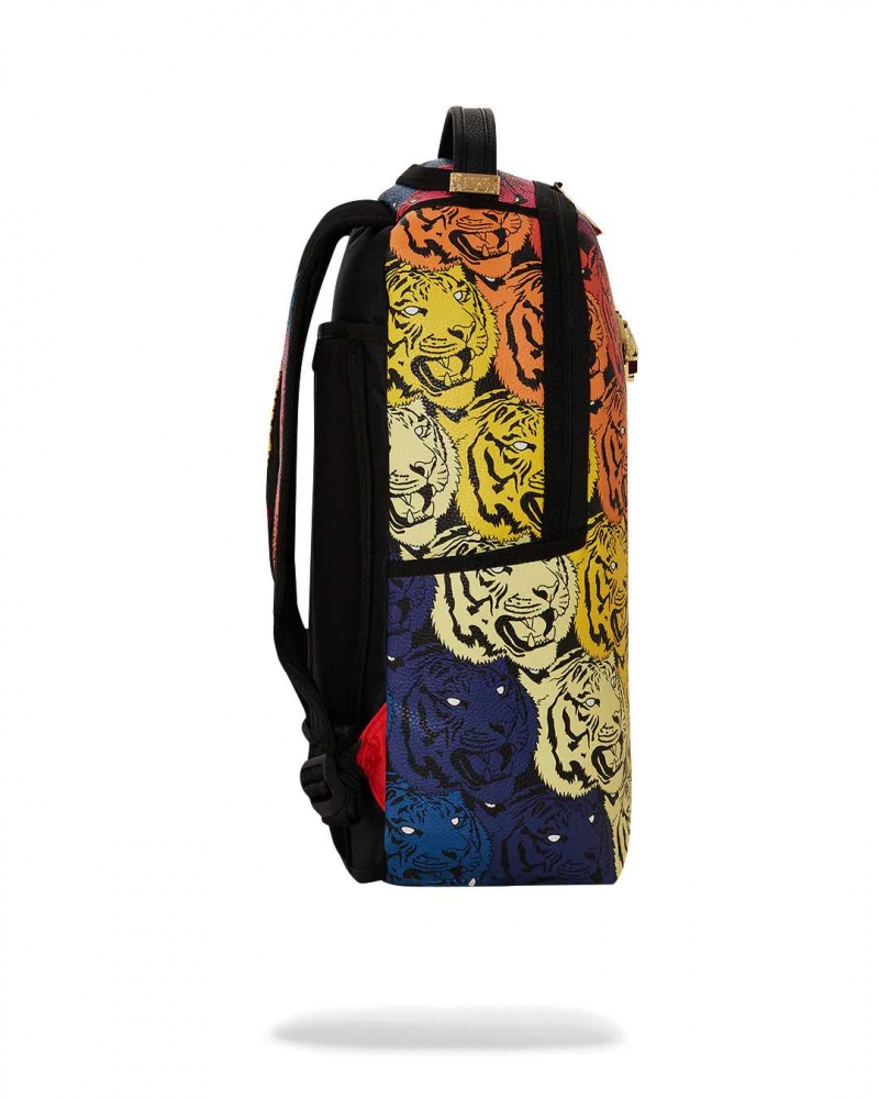 Sprayground Backpack LIONS ON MY MIND BACKPACK Fuchsia | HINFZ8714