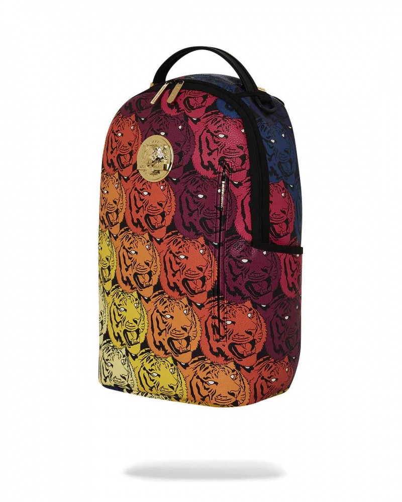 Sprayground Backpack LIONS ON MY MIND BACKPACK Fuchsia | HINFZ8714