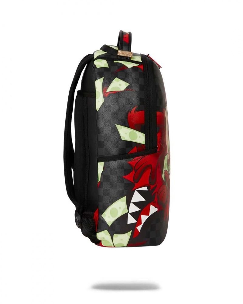 Sprayground Backpack LOONEY TUNES TAZ BUSTOUT DLXR BACKPACK Black | VSPBJ2379