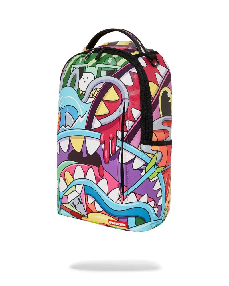 Sprayground Backpack LUCID DREAMS SHARKMOUTH DLXSR BACKPACK Multicolor | TOBUC6057