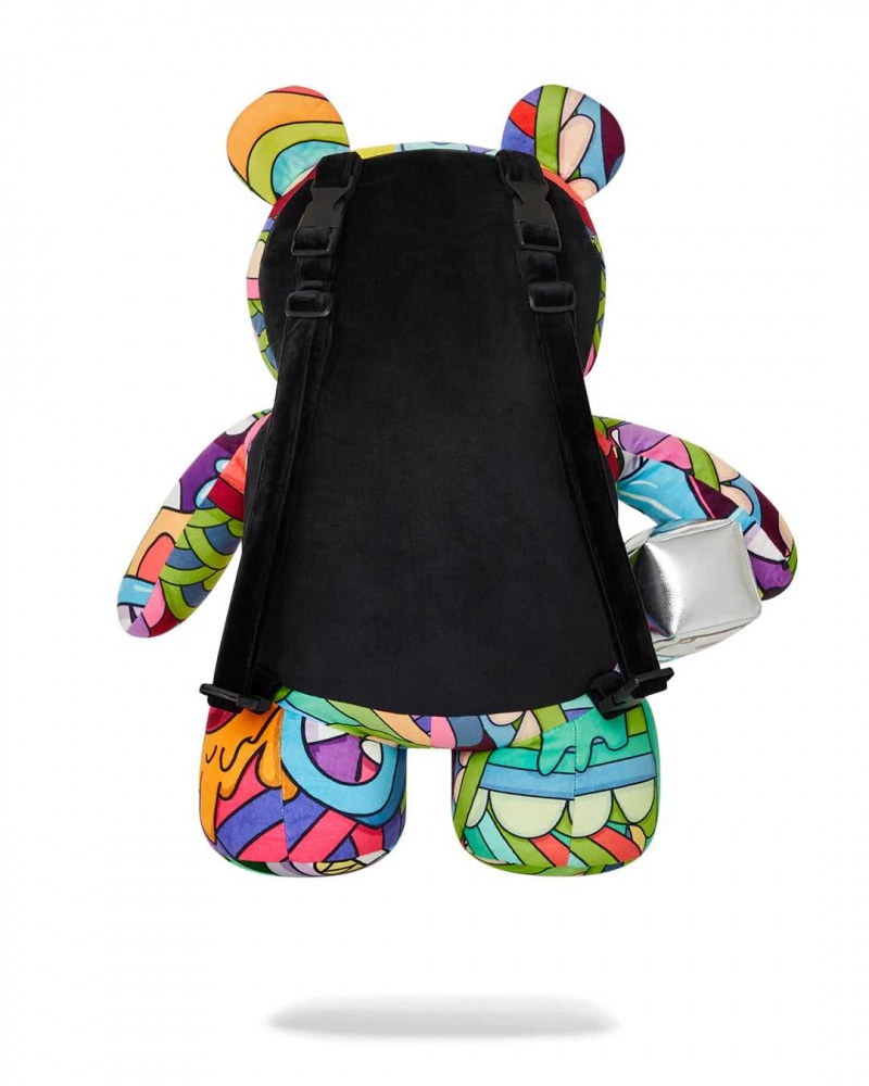 Sprayground Backpack LUCID DREAMS TEDDY BEAR BACKPACK Blue | HEKUP0945