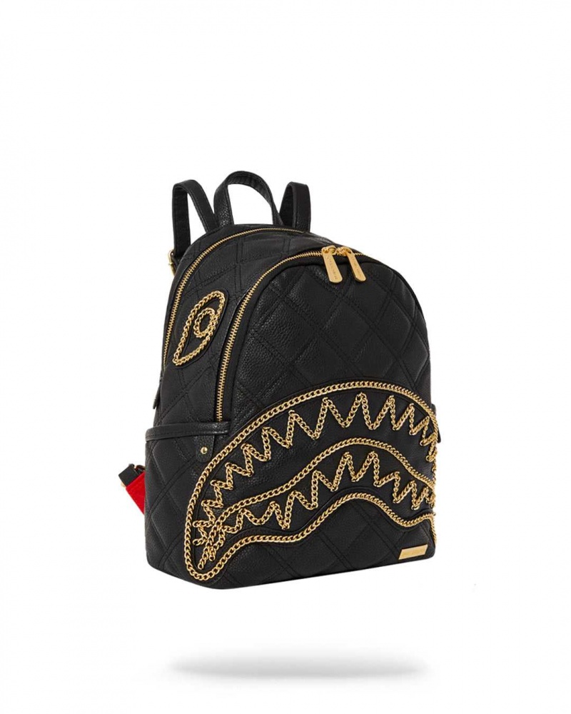 Sprayground Backpack MAMBA SAVAGE Black | ZHKXR6518