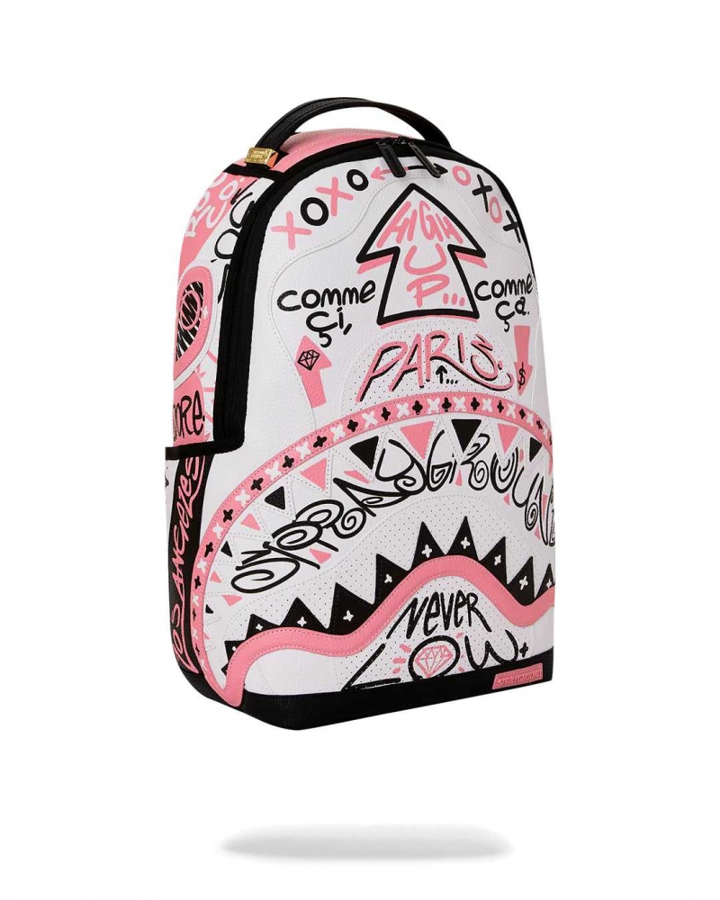 Sprayground Backpack MARKER HITS BACKPACK Pink | QXBHL7519