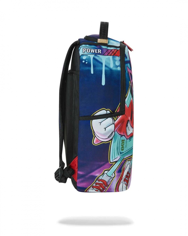 Sprayground Backpack METAVERSE DESIGN DLX BACKPACK Blue | FJRUZ2035