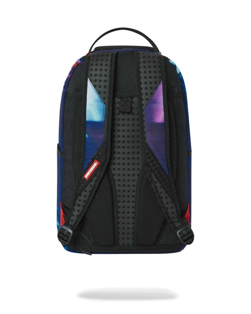 Sprayground Backpack METAVERSE DESIGN DLX BACKPACK Blue | FJRUZ2035