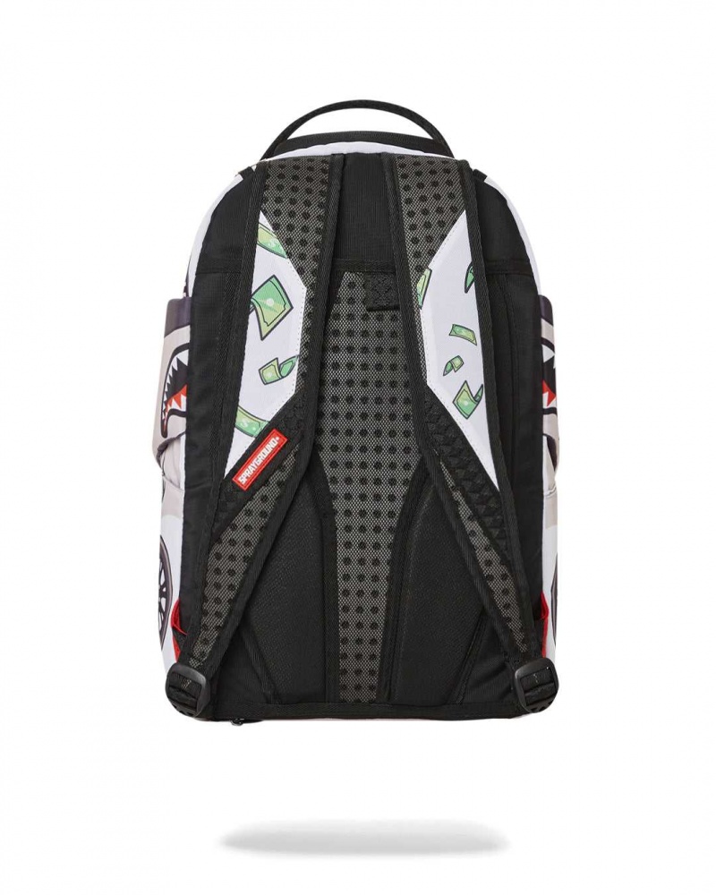 Sprayground Backpack MIAMI VICE WINGS UP BACKPACK White | FOKZR8169