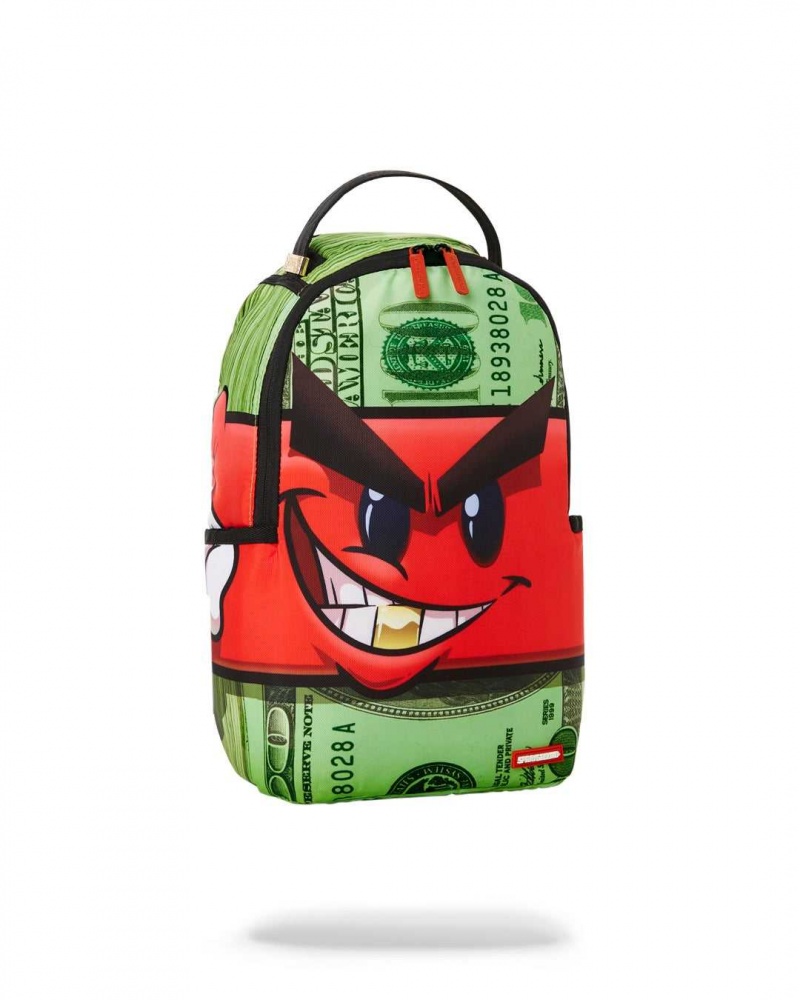 Sprayground Backpack MINI BIGMONEYBOY DLXR BACKPACK Green | QOCRV0691