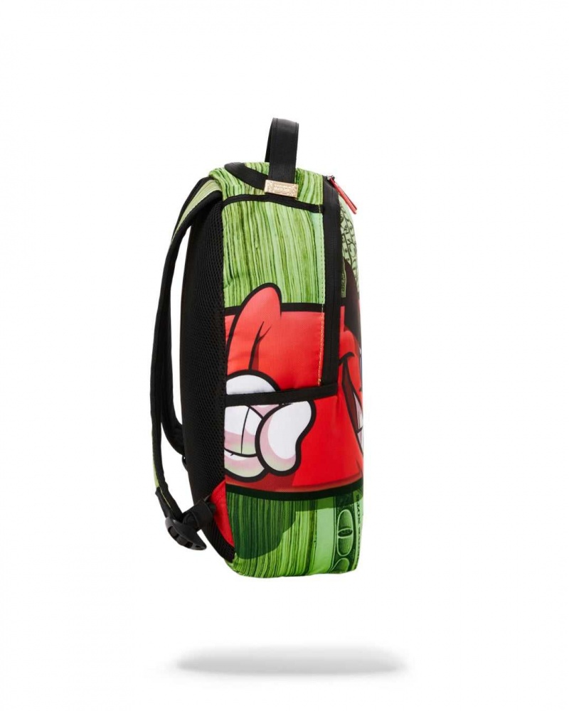 Sprayground Backpack MINI BIGMONEYBOY DLXR BACKPACK Green | QOCRV0691