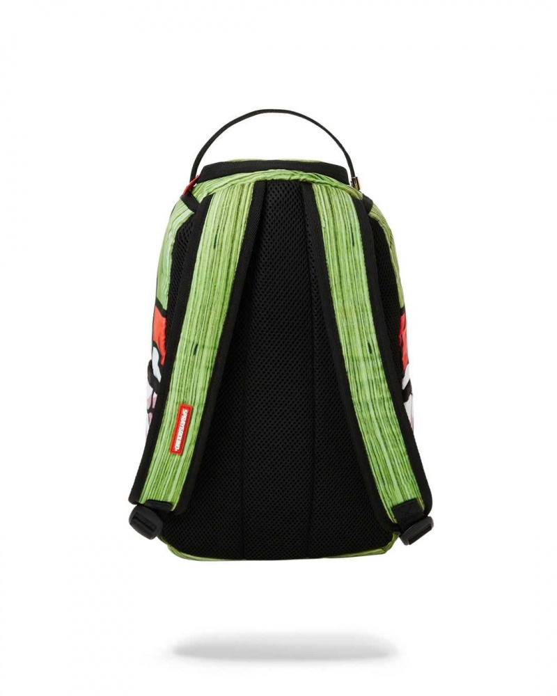 Sprayground Backpack MINI BIGMONEYBOY DLXR BACKPACK Green | QOCRV0691