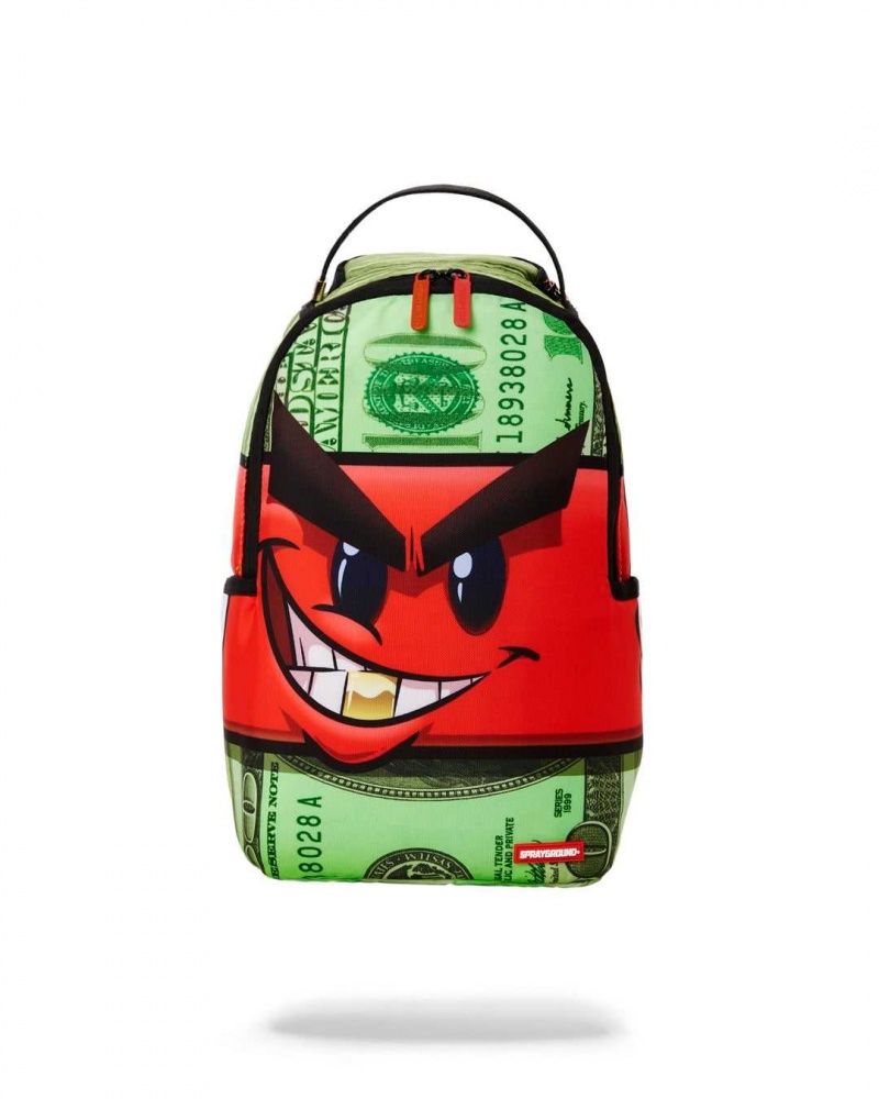 Sprayground Backpack MINI BIGMONEYBOY DLXR BACKPACK Green | QOCRV0691