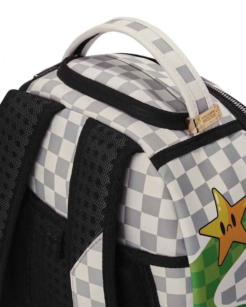 Sprayground Backpack MONEYBOYS OTR2 DLXR BACKPACK White | LFDQZ7098