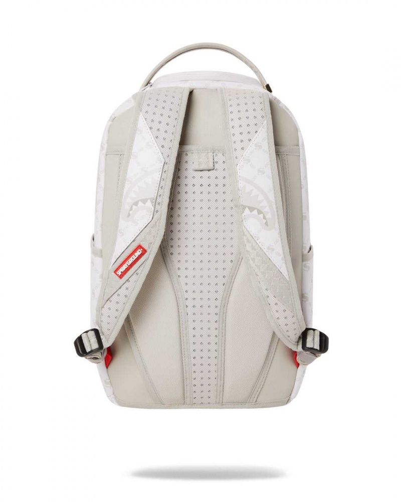 Sprayground Backpack MONEYGRAM POWDER BACKPACK White | WCFNZ2314