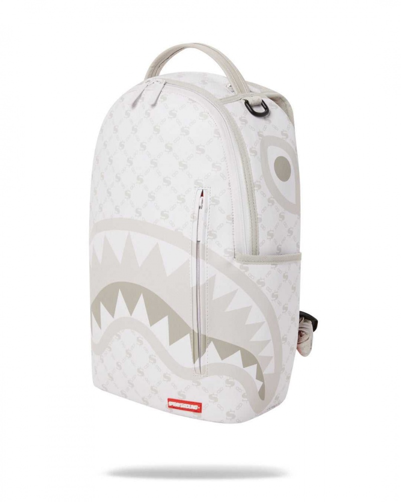 Sprayground Backpack MONEYGRAM POWDER BACKPACK White | WCFNZ2314