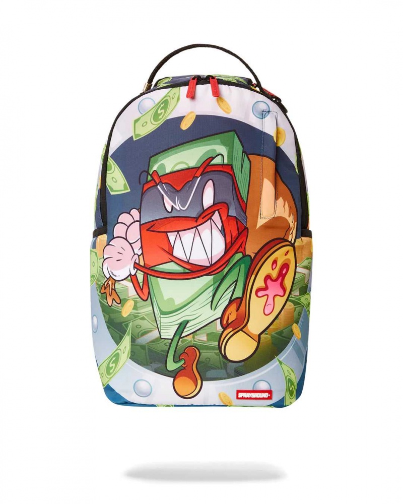 Sprayground Backpack MONEY BOY LOAD IT UP DLXSR BKPK BACKPACK Green | YMTPO6541