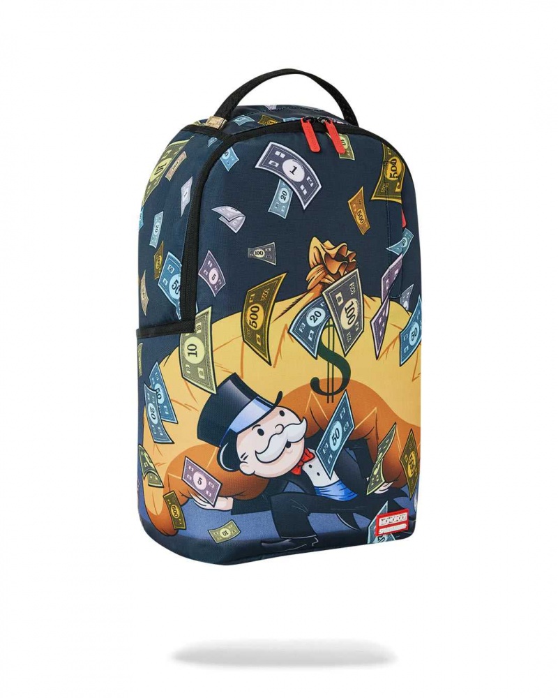 Sprayground Backpack MONEY BAG SM BACKPACK Blue | LQRKP7314