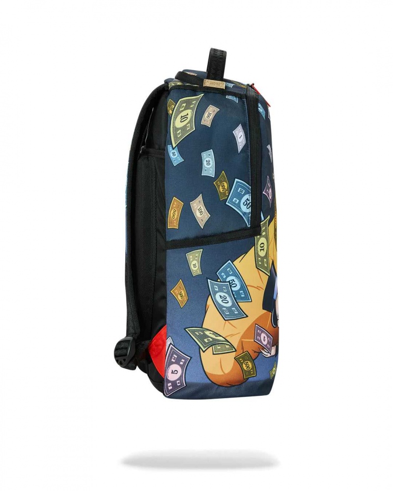 Sprayground Backpack MONEY BAG SM BACKPACK Blue | LQRKP7314