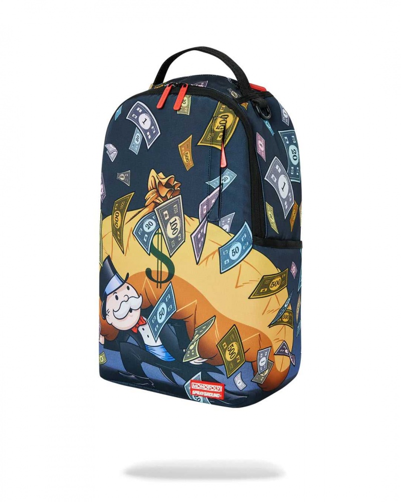 Sprayground Backpack MONEY BAG SM BACKPACK Blue | LQRKP7314