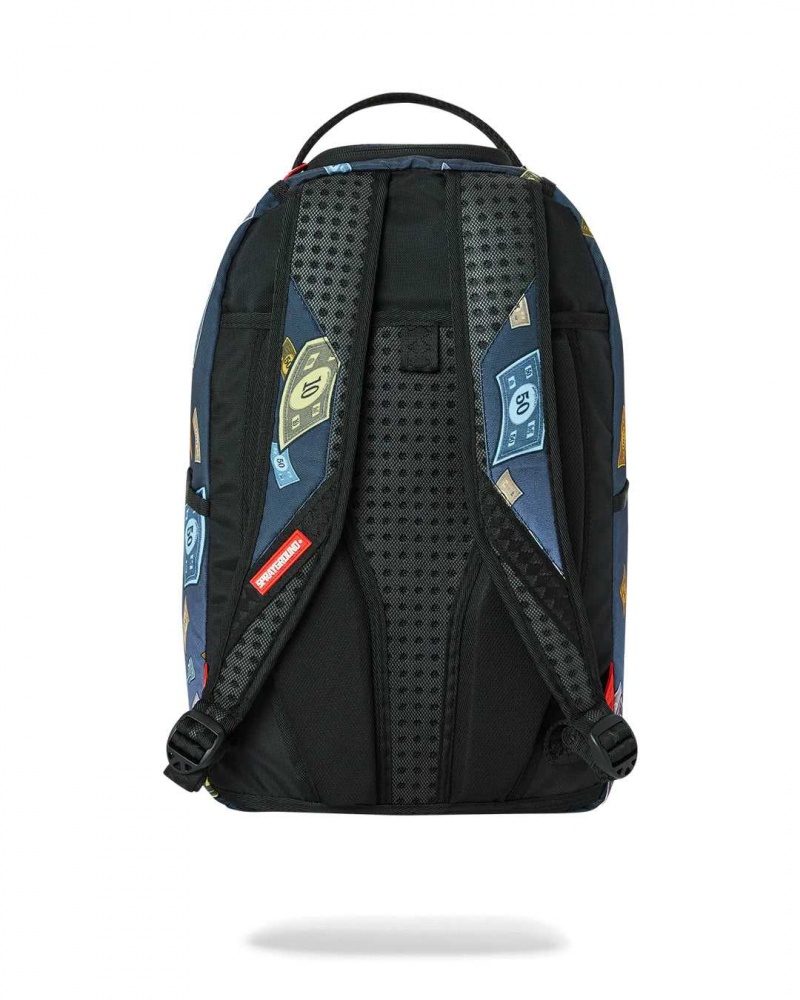 Sprayground Backpack MONEY BAG SM BACKPACK Blue | LQRKP7314