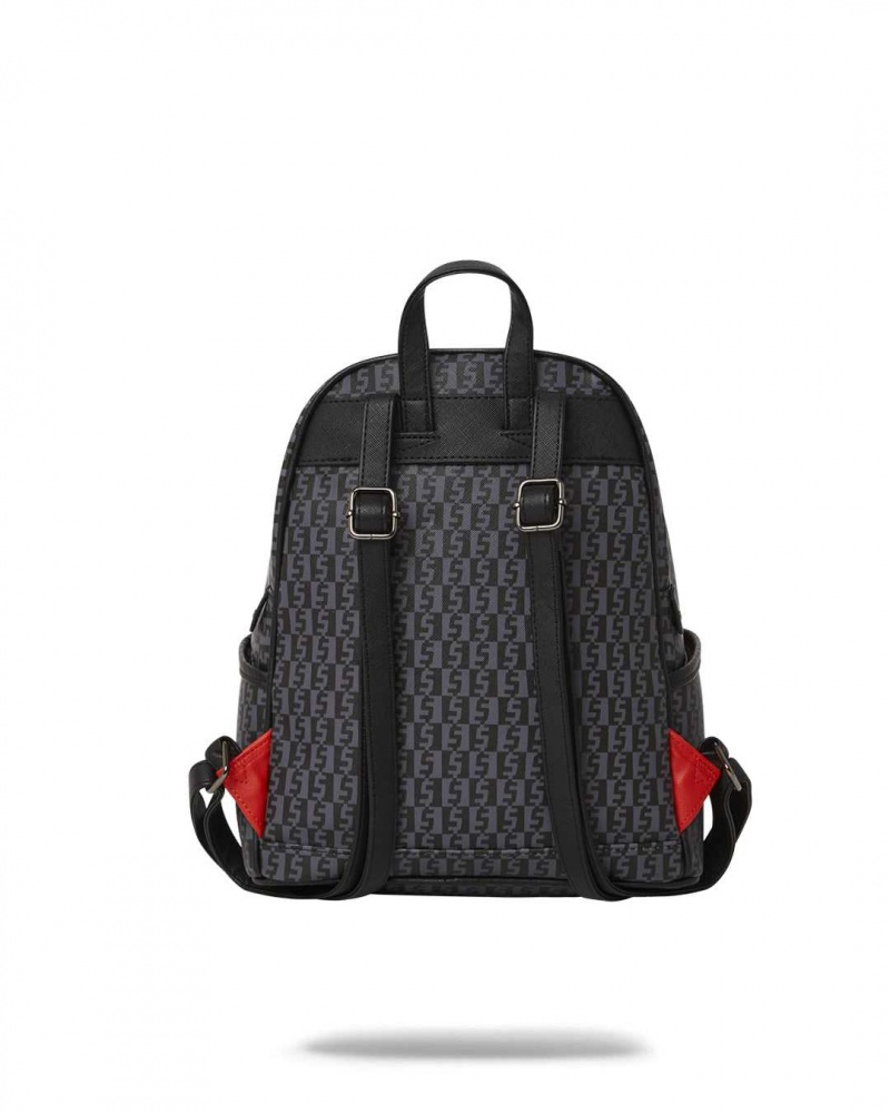 Sprayground Backpack MONEY CHECK SAVAGE Grey | IXLBC6450