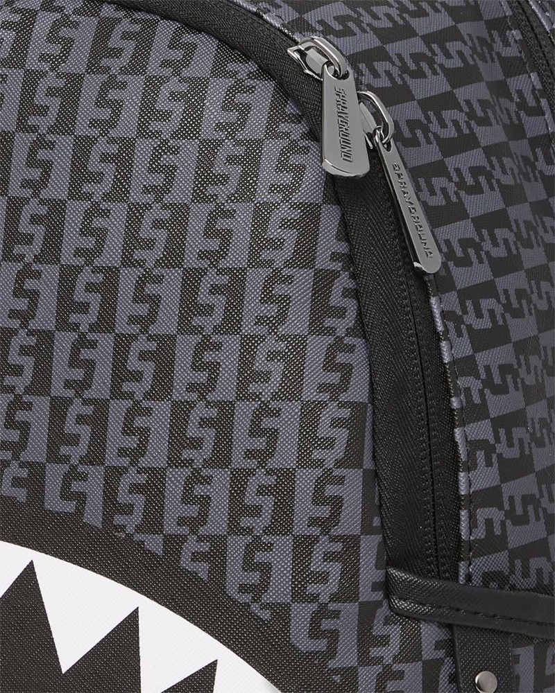 Sprayground Backpack MONEY CHECK SAVAGE Grey | IXLBC6450