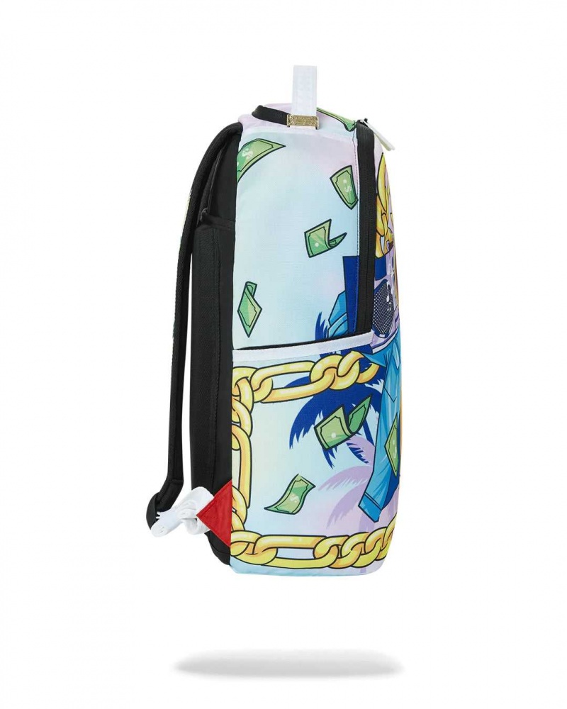 Sprayground Backpack MONEY MAKE ASTROMANE DLXSR BACKPACK Yellow | WMVIR1390