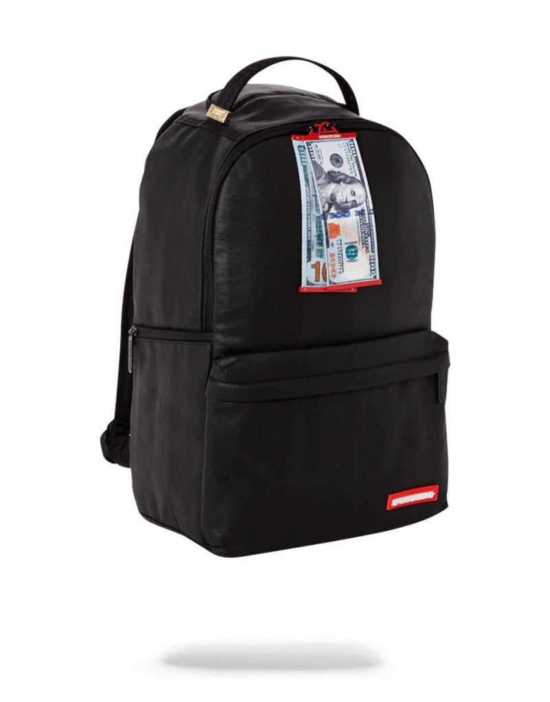 Sprayground Backpack MONEY PULLEY Black | WDPQT4062