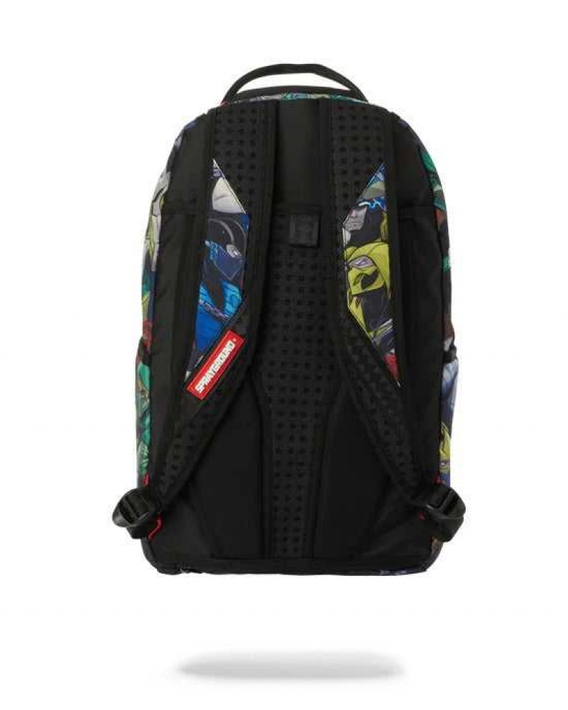 Sprayground Backpack MORTAL KOMBAT MASHUP Black | MEYXS6527