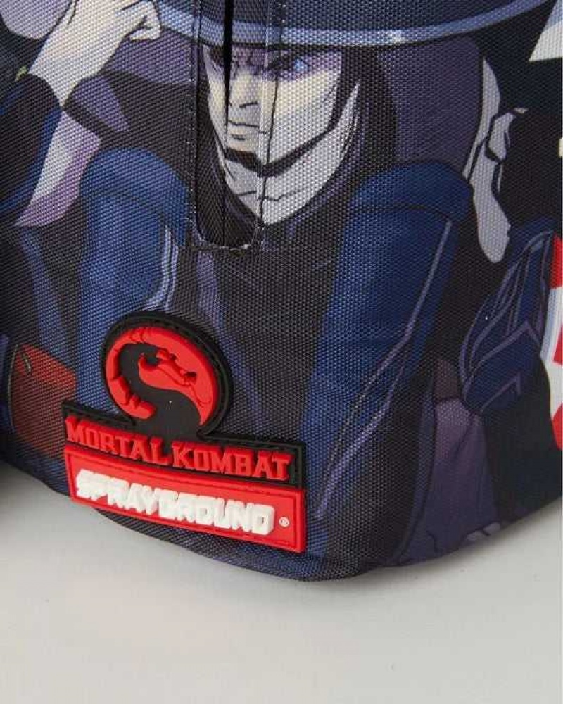 Sprayground Backpack MORTAL KOMBAT MASHUP Black | MEYXS6527