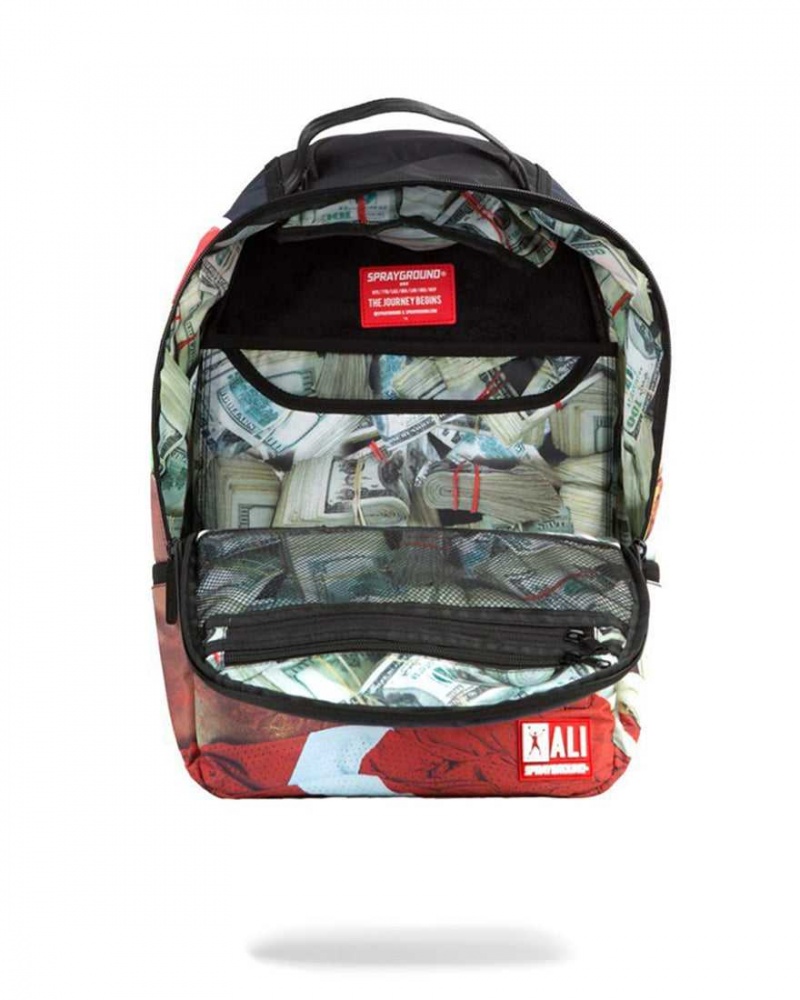 Sprayground Backpack MUHAMMAD ALI BACKPACK Black | XZAPF4895