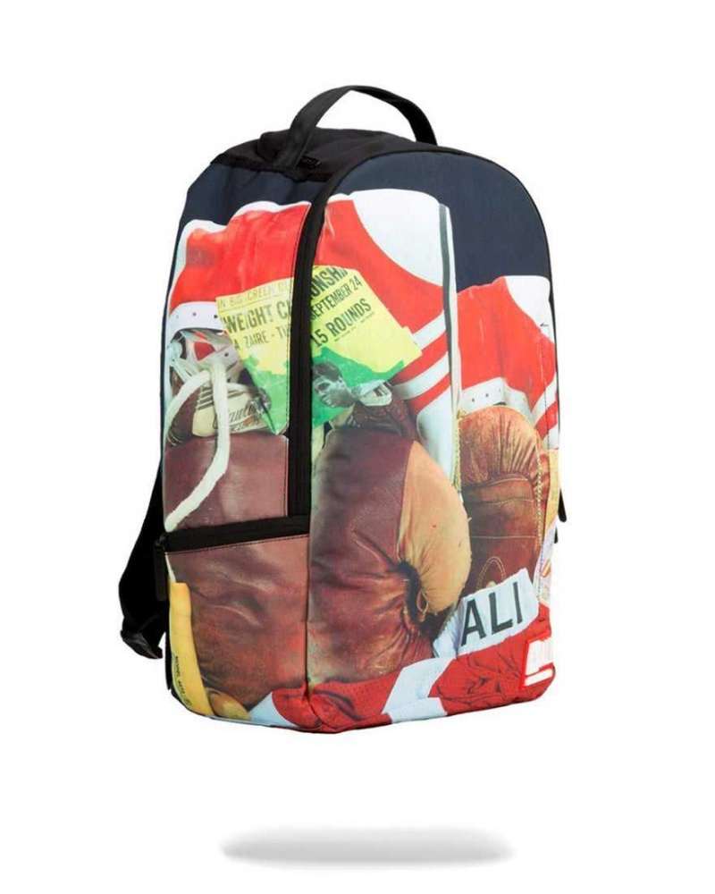 Sprayground Backpack MUHAMMAD ALI BACKPACK Black | XZAPF4895