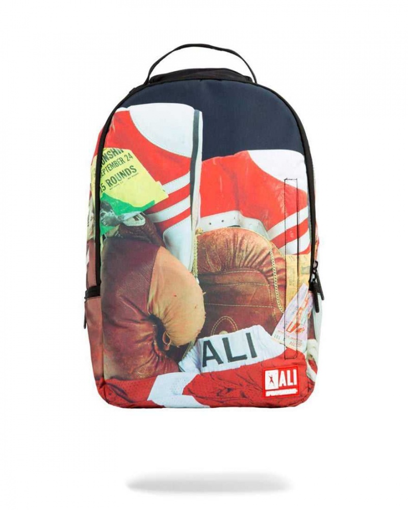 Sprayground Backpack MUHAMMAD ALI BACKPACK Black | XZAPF4895